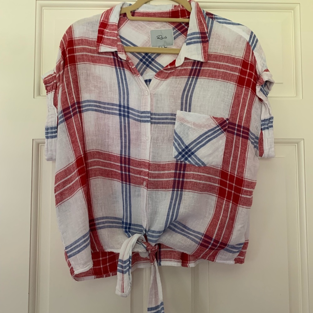 Rails tie front shirt
